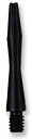海外輸入品 ダーツ シャフト US Darts - Black Aluminum Dart Shafts - 3 Sets (9 shafts), 2BA Ex...