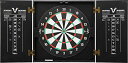 海外輸入品 ダーツ Viper Hideaway Dartboard Cabinet Set with Steel-Tip Dart Board, Revers...