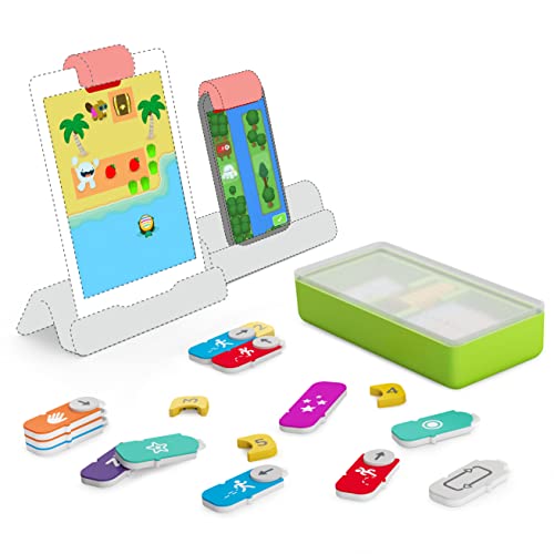 オスモ 知育玩具 ipad 教育 Osmo - Coding Family Bundle for iPhone, iPad & Fire Tablet - 3 Educational Learning Games - Ages 5-10+ - Coding Jam, Coding Awbie, Coding Duo - STEM Toy (Osmo Base Required) (Amazon Exclusive)オスモ 知育玩具 ipad 教育