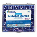 知育玩具 パズル ブロック ラーニングリソース Learning Resources Uppercase Alphabet Stamps, Set of 26 Letters and Punctuation, Ages 4 , Letters Stamps for Kids,Back to School Supplies,Teacher Supplies知育玩具 パズル ブロック ラーニングリソース