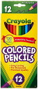 クレヨラ アメリカ 海外輸入 知育玩具 Crayola Long Colored Pencils, 12-Count, Pack of 12, Assorted Colors (4336949226)クレヨラ アメリカ 海外輸入 知育玩具