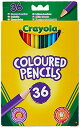 クレヨラ アメリカ 海外輸入 知育玩具 Crayola BIN684036 Long Barrel Colored Woodcase Pencilsクレヨラ アメリカ 海外輸入 知育玩具