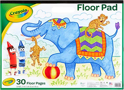 クレヨラ アメリカ 海外輸入 知育玩具 【送料無料】Crayola Giant Floor Pad 22 inch x 16-30 Sheets Pack (3-Pack)クレヨラ アメリカ 海外輸入 知育玩具