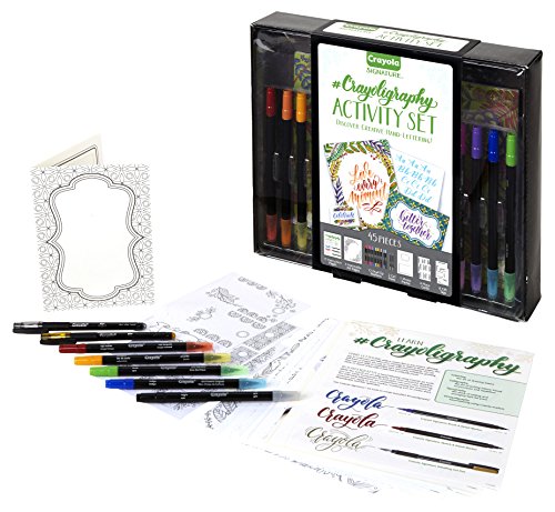  ꥫ ͢ ΰ Crayola Signature Crayoligraphy Hand Lettering Art...
