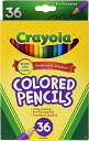 クレヨラ アメリカ 海外輸入 知育玩具 Colored Pencils, 36 Premium Quality, Long-Lasting, Pre-Sharpened Pencils Non-Toxic Colored Pencil Set For Adult Coloring Books or Kids 4 Up, Great For Shading, Gradation, Line クレヨラ アメリカ 海外輸入 知育玩具