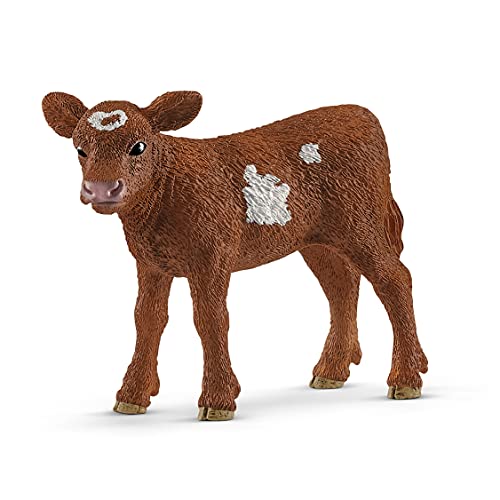 アルマーニベビー　ベビー服 海外輸入 知育玩具 シュライヒホースクラブ Schleich Farm World, Farm Animal Toys for Kids and Toddlers, Texas Longhorn Baby Cow Toy, Ages 3+海外輸入 知育玩具 シュライヒホースクラブ