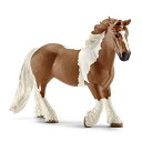 海外輸入 知育玩具 シュライヒホースクラブ Schleich Farm World Realistic Tinker Mare Horse Figurine -...