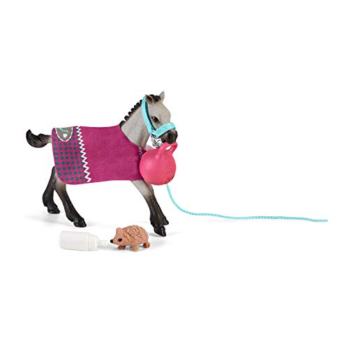 COA mߋ VCqz[XNu Schleich Horse Club, Horse Toys for Girls and Boys, Playful Foal Horse Set with Horse Toy and Accessories, 6 pieces, Ages 5+COA mߋ VCqz[XNu