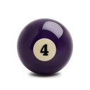 海外輸入品 ビリヤード Superbilliards Billiard Pool Table Standard Replacement Ball 2 ?” - 57.2 mm (#4)海外輸入品 ビリヤード