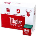 海外輸入品 ビリヤード Master Billiard/Pool Cue Chalk Box, 12 Cubes, Spruce海外輸入品 ビリヤード
