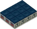 海外輸入品 ビリヤード Silver Cup Billiard/Pool Cue Chalk Box, Blue, 12 Cubes海外輸入品 ビリヤード