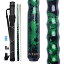 海外輸入品 ビリヤード AB Earth Ergonomic Design 13mm Tip 58" Maple Pool Cue Stick Kit with Hard Case (Green, 21oz)海外輸入品 ビリヤード