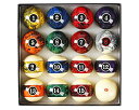 海外輸入品 ビリヤード JAPER BEES Billiard Ball Marble Dark 2-1/4