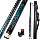 海外輸入品 ビリヤード Collapsar CXL400 Pool Cue with 1X1 Hard Case,Low Deflection Shaft 13...