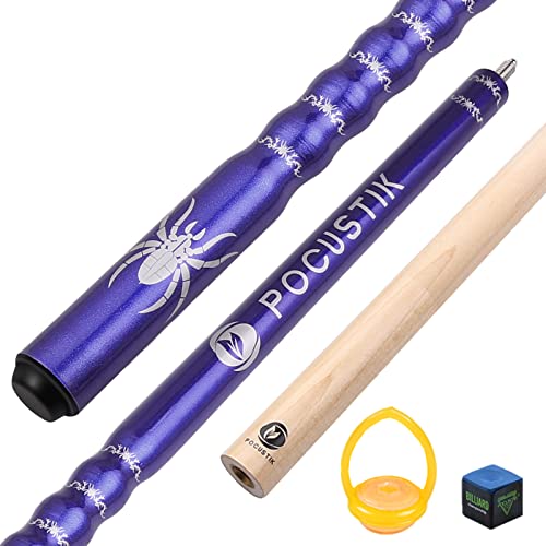 海外輸入品 ビリヤード POCUSTIK Pool Cue Set 58" 2-Piece, Professional Billiard Table Cues Canadian Maple, Ergonomic Design Shoot Pool Stick for Men Women- Purple,18 Oz海外輸入品 ビリヤード