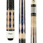 海外輸入品 ビリヤード Lucasi Custom 58" 2-Piece Pool Cue with Upgraded Low Deflection Shaft, Blue Luster Inlays, 18.5oz海外輸入品 ビリヤード