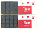 海外輸入品 ビリヤード Made in the USA - 2 Boxes of Master Chalk - 24 Pieces for Pool Cues ...