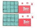 海外輸入品 ビリヤード Made in the USA - 2 Boxes of Master Chalk - 24 Pieces for Pool Cues ...