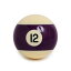 海外輸入品 ビリヤード Aramith Premier Pool Cue Replacement Ball 2 1/4" - Choose Your Ball Number (#12)海外輸入品 ビリヤード