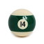 海外輸入品 ビリヤード Aramith Premier Pool Cue Replacement Ball 2 1/4" - Choose Your Ball Number (#14)海外輸入品 ビリヤード