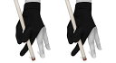 海外輸入品 ビリヤード Quality gloves Billiard Fits Either Hand - One Size fits All - Choos...