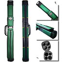 海外輸入品 ビリヤード BY SPORTS 2x2 Hard cue case Square Pool Cue Billiard Stick Carrying ...