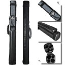 海外輸入品 ビリヤード BY SPORTS 2x2 Hard cue case Square Pool Cue Billiard Stick Carrying ...