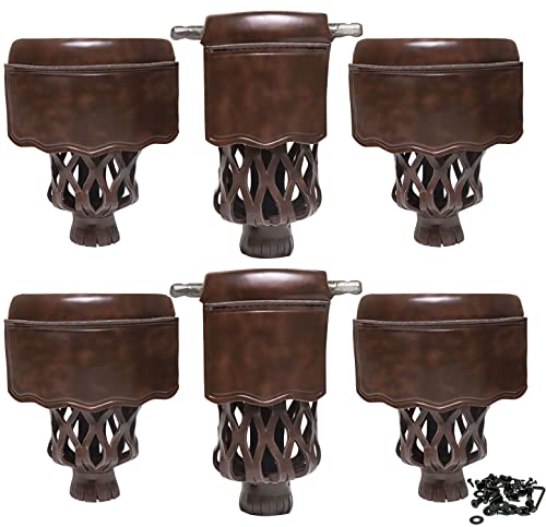 ͢ ӥ䡼 YDDS Pool Table Pockets Heavy Duty Leather Billiard Pocket...
