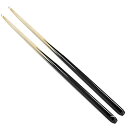 海外輸入品 ビリヤード CENMO 2 Piece Billiard House Cue Sticks Short Wooden Stick Pool Bill...