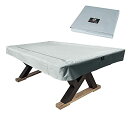 海外輸入品 ビリヤード 7/8/9FT Heavy Duty 600D Polyester Canvas Billiard Pool Table Cover(7...