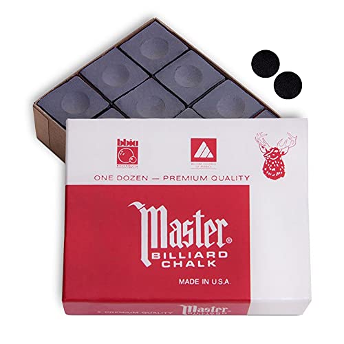 商品情報 商品名海外輸入品 ビリヤード Master Billiard Pool Cue Chalk Premium Quality - 1 Dozen - Made in The USA + 2 pcs of Quality Billia...