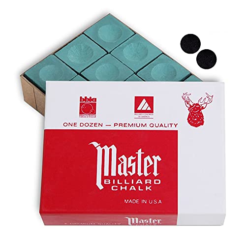 商品情報 商品名海外輸入品 ビリヤード Master Chalk Billiard Pool Cue Chalk Premium Quality - 1 Dozen - Made in The USA + 2 pcs of Quality ...