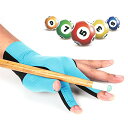 海外輸入品 ビリヤード Quick-Dry Breathable Billiard Glove for Left Bridge Hand Professiona...