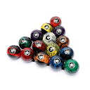 海外輸入品 ビリヤード CUPPA Professional Pool Balls/Billiard Balls Set, Complete 16 Balls ...