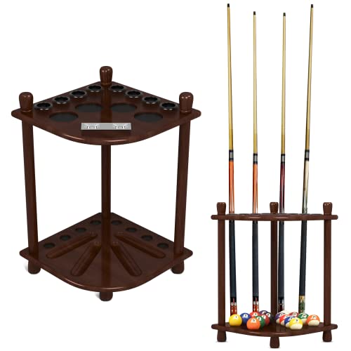 ͢ ӥ䡼 ISZY Billiards Pool Stick Holder - Cue Rack Only - Wood St...