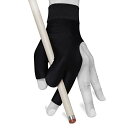 海外輸入品 ビリヤード Billiard Glove by Fortuna - Pro - Fits Either Hand - Black - Open Fi...