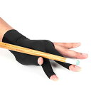 海外輸入品 ビリヤード PURFUN Open 3 Fingers Billiards Glove for Left Hand, 1 PC Breathable...