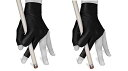 海外輸入品 ビリヤード Quality gloves Billiard Open Fingers - Fits Either Hand - One Size f...