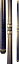 海外輸入品 ビリヤード Players Flirt F-2610 Graphic Maple/Purple Tiger-Stripe with Black and Cream Points Pool Cue, 20.5-Ounce海外輸入品 ビリヤード