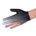 海外輸入品 ビリヤード EXCEART Elastic 3 Fingers Show Gloves Billiard Shooters Carom Pool S...