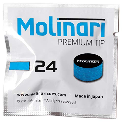 ͢ ӥ䡼 Molinari Premium Pool Billiard CUE TIP - 1 pc - 14 mm (Soft (24))͢ ӥ䡼