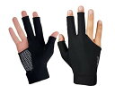 海外輸入品 ビリヤード Men Women Billiards Glove for Left Hand 3 Fingers Elastic Pool Glove...