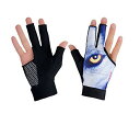 海外輸入品 ビリヤード Men Women Billiards Glove for Left Hand 3 Fingers Elastic Pool Glove...