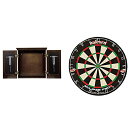 海外輸入品 ダーツ ダーツボード Unicorn American Legend Traditional Dartboard Cabinet Eclipse Pro2 Dartboard海外輸入品 ダーツ ダーツボード