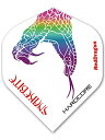 海外輸入品 ダーツ フライト Hardcore Peter Wright Snakebite White Extra Thick Dart Flights - ...
