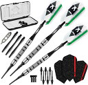 海外輸入品 ダーツ Viper Element 90% Tungsten Soft Tip Darts with Storage/Travel Case, Kn...