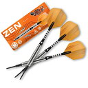 海外輸入品 ダーツ Shot Darts Soft Tip, Zen Dojo (18g / 20g), 80% Tungsten Barrel, Premiu...