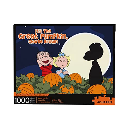 ѥ  ꥫ Aquarius Peanuts Great Pumpkin Jigsaw Puzzle (1000 Pieces), Collectibles, Glare Free, 20 x 28 Inѥ  ꥫ