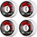 ウィール タイヤ スケボー スケートボード 海外モデル POWELL PERALTA OVAL DRAGON 4 56mm 90a WHT W/BLK/RED ...