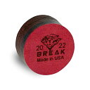 海外輸入品 ビリヤード TIGER Laminated Pool Billiard Break CUE TIP - Super Hard - 13 or 15 ...